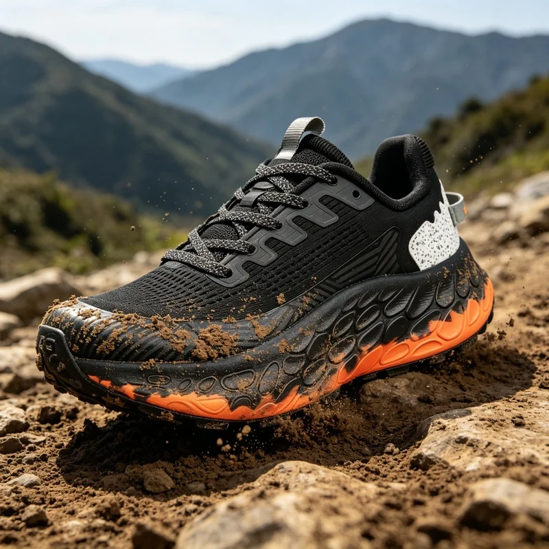 Anti Slip Trail Running Sneakers - Sepatu Olahraga Lari Anti-Selip yang Nyaman,