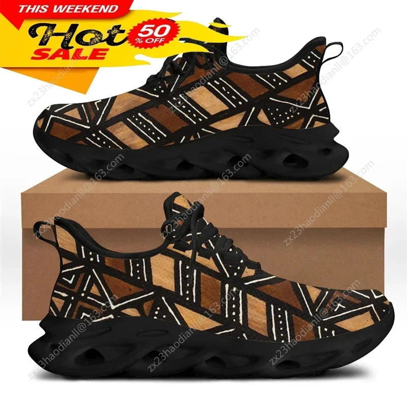 Sepatu Sneaker Pola Etnis Afri - Running Shoes ulasan dan harga