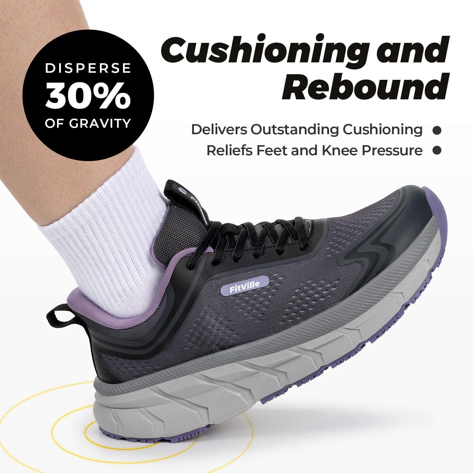 Sepatu Olahraga Wanita Fitvill - Breathable Mesh Athletic Shoes ulasan dan harga