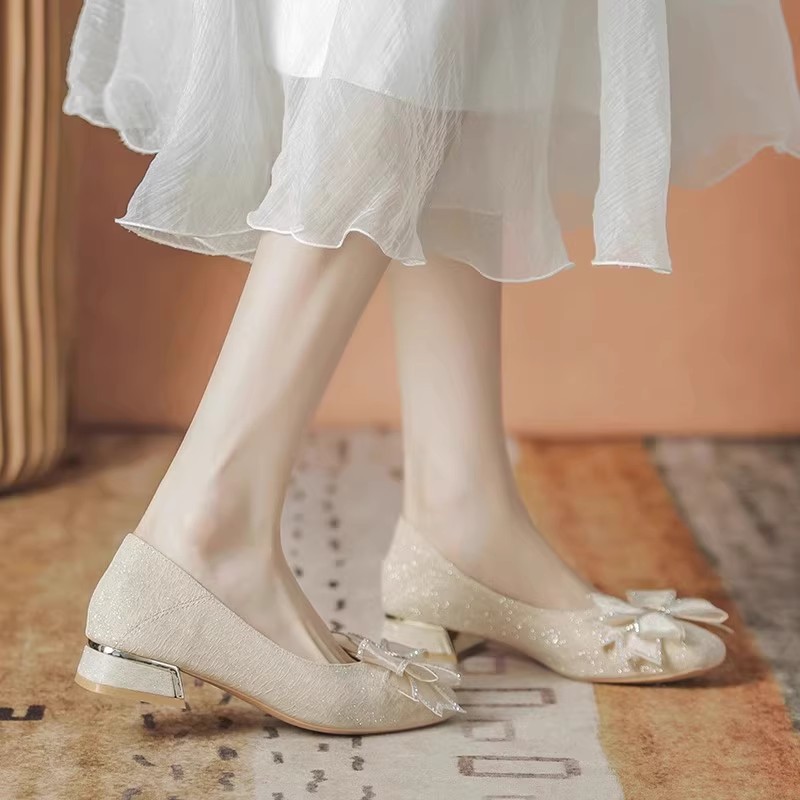 Sepatu Pernikahan Atasan Renda - Women'S Shoes ulasan dan harga