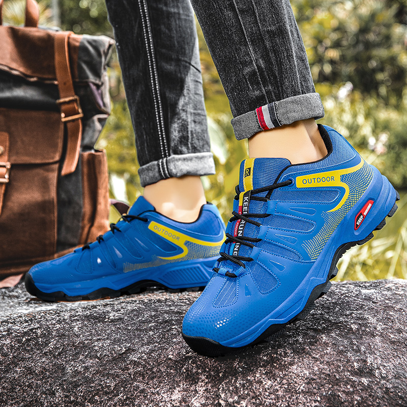 Sepatu Hiking pria, sneaker ta - Anti Slip Trail Running Sneakers ulasan dan harga
