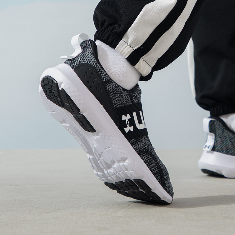 2026 Under Armour 3026507 001  - Knit Fabric Lace Up Sneakers ulasan dan harga