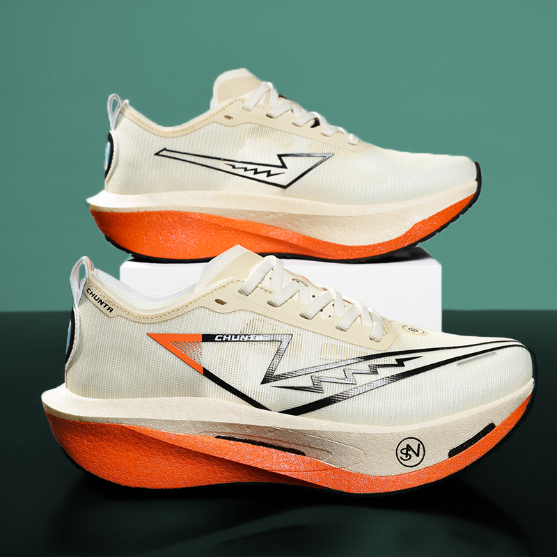 Sepatu Lari Pria dengan Papan  - Breathable Mesh Athletic Shoes ulasan dan harga