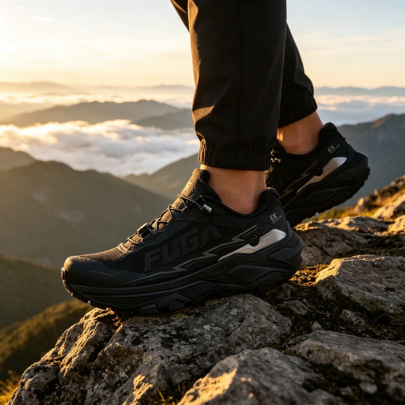 Sepatu Lari Pria Model Terbaru - Anti Slip Trail Running Sneakers ulasan dan harga