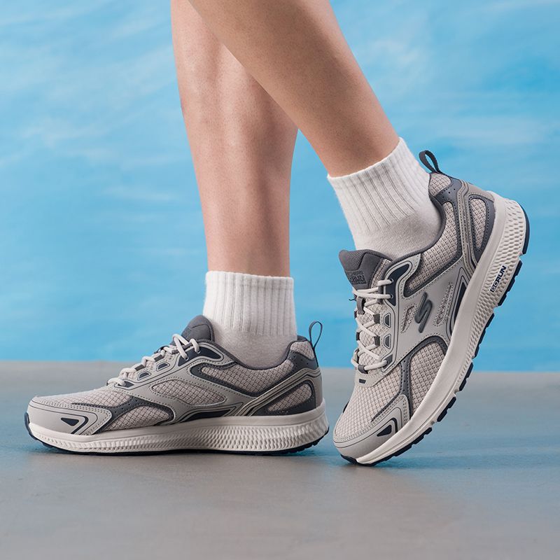 Sepatu Pria Skechers Asli, Mod - Lightweight Road Running Shoes ulasan dan harga